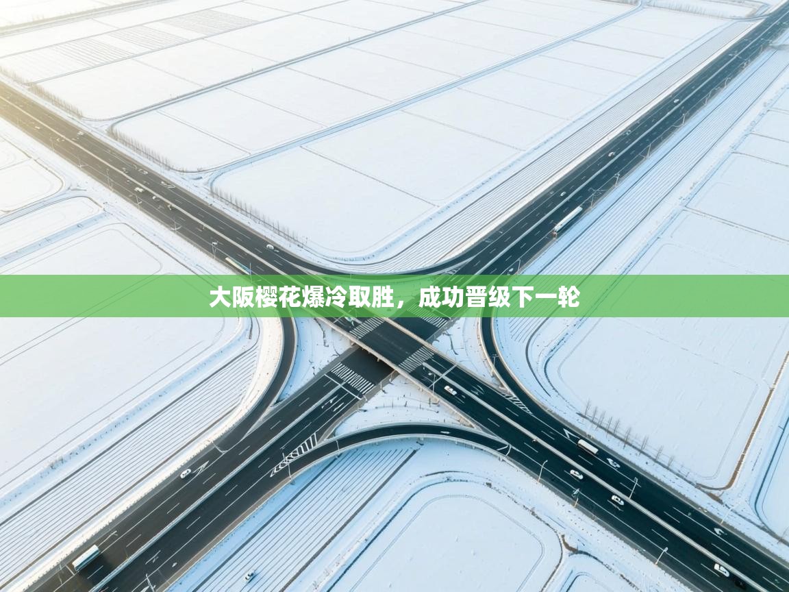 大阪樱花爆冷取胜，成功晋级下一轮  第1张